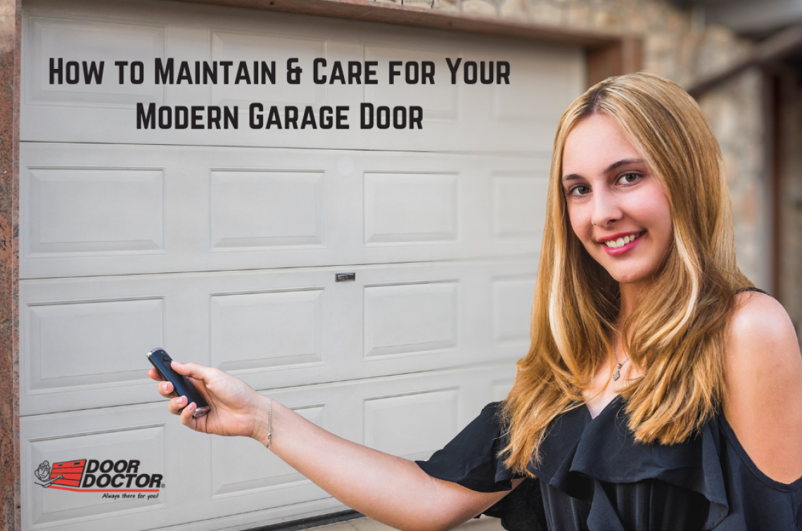 How to Maintain &amp; Care for Your Modern Garage Door